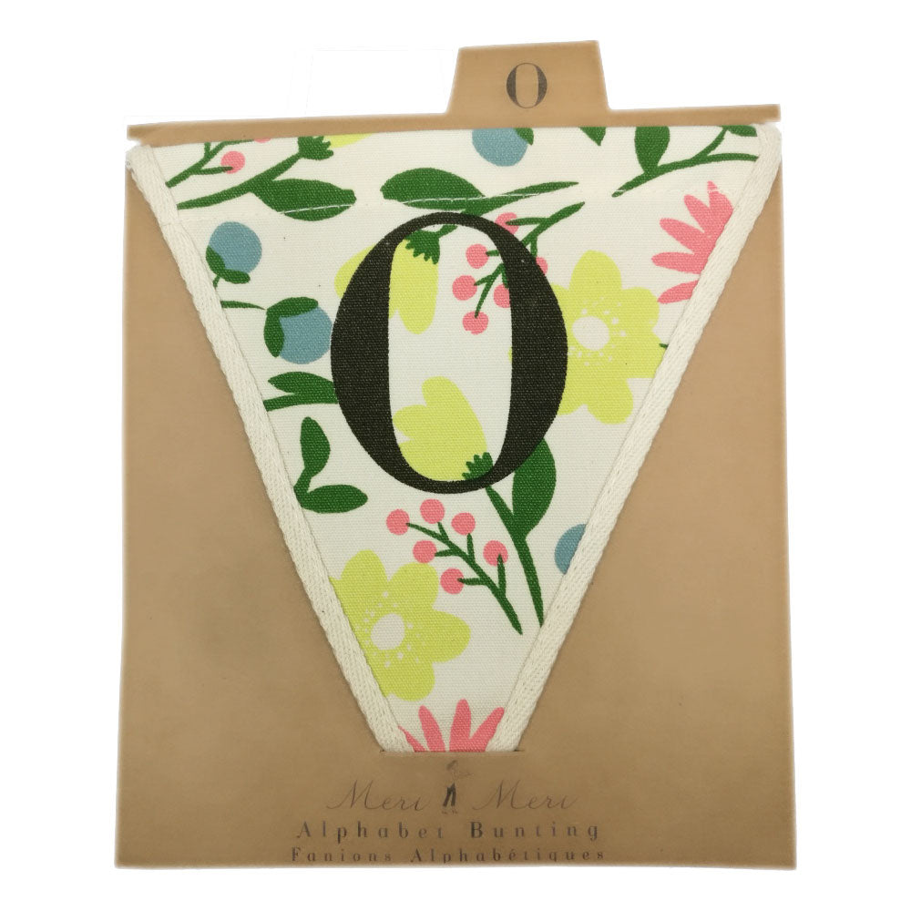 Pennant Floral O