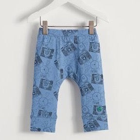 Blue Camera Leggings