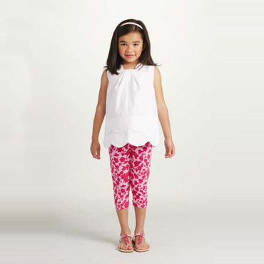 Flower Jersey Leggings