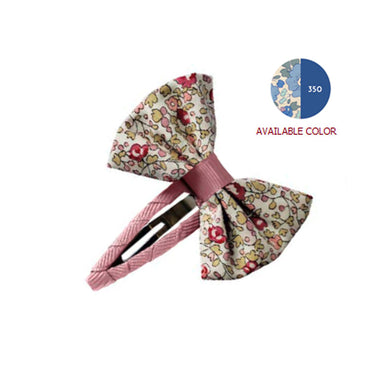 Small Liberty Bowtie Bow With Snap Clip