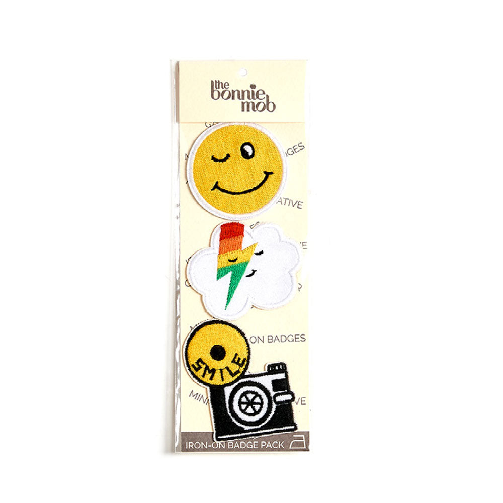 Iron on Badge Pack