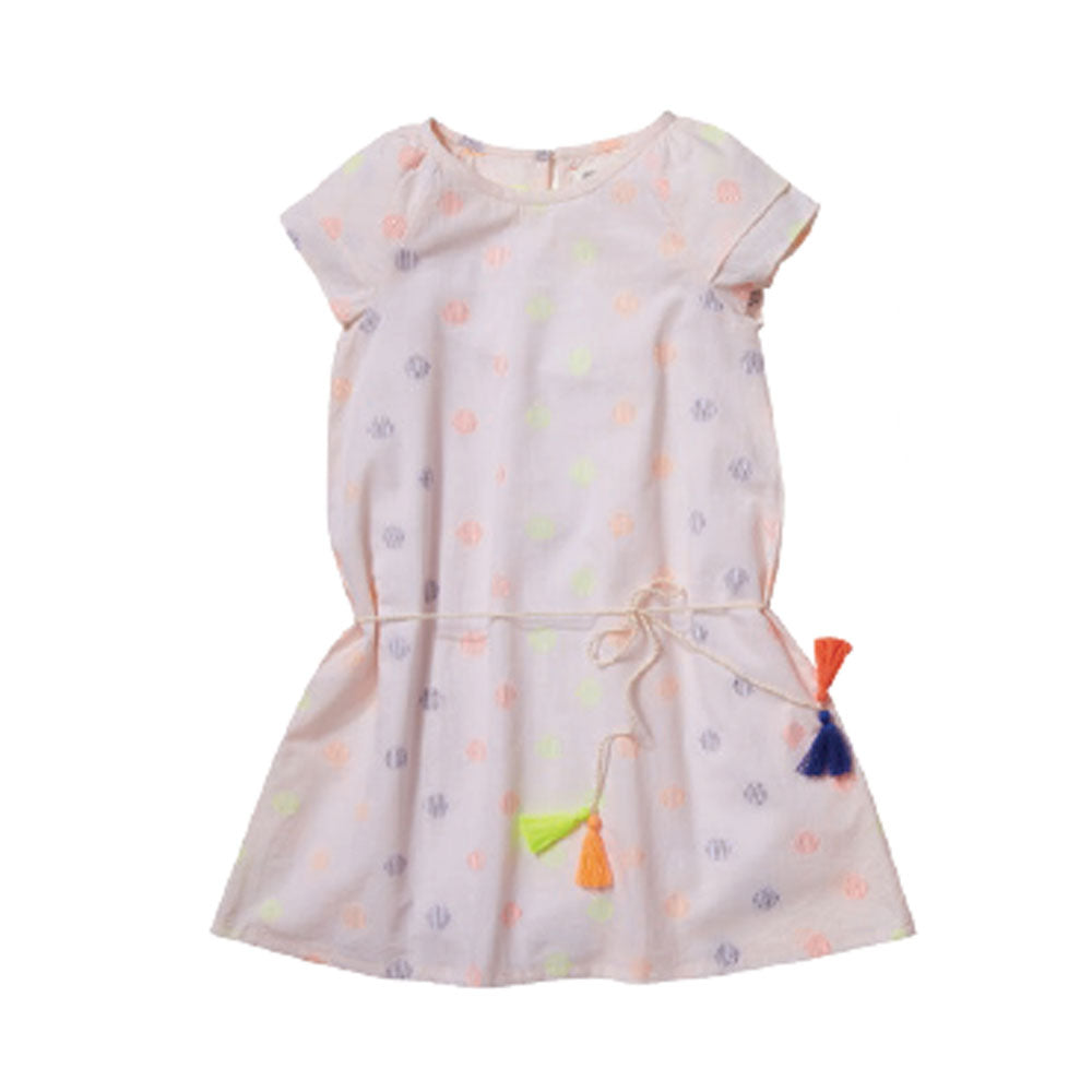 Woven Dots Dress - Bonheur Du Jour
