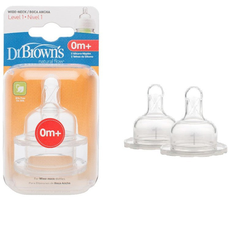 Wide Neck Silicone Nipple