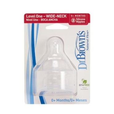 Silicone Nipple Wide Neck Level 1