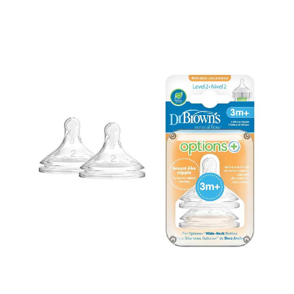 Wide Neck Silicone Nipple