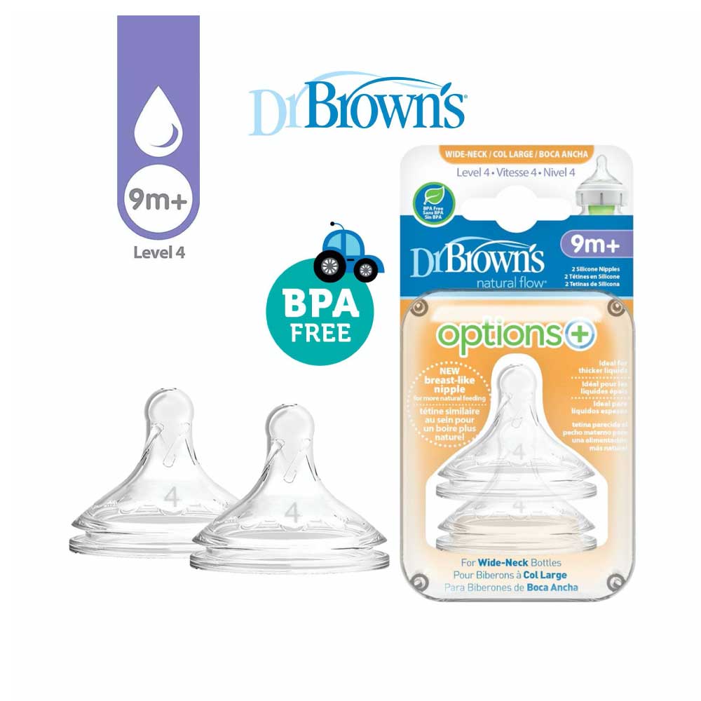 Wide Neck Silicone Nipple