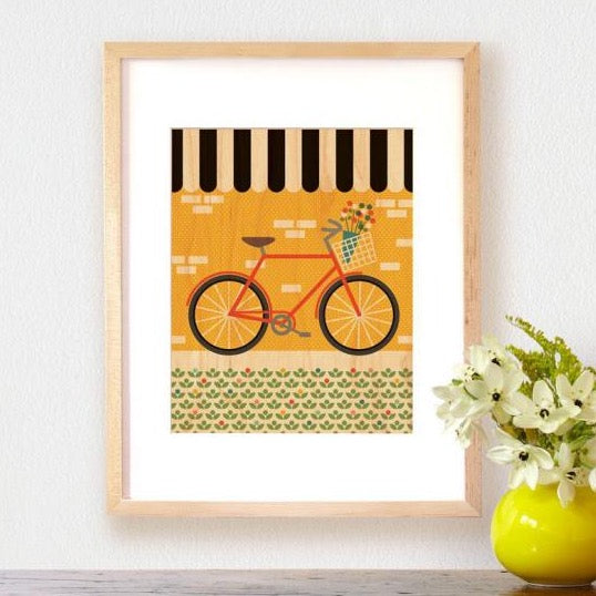 Frame Wall Art Bike