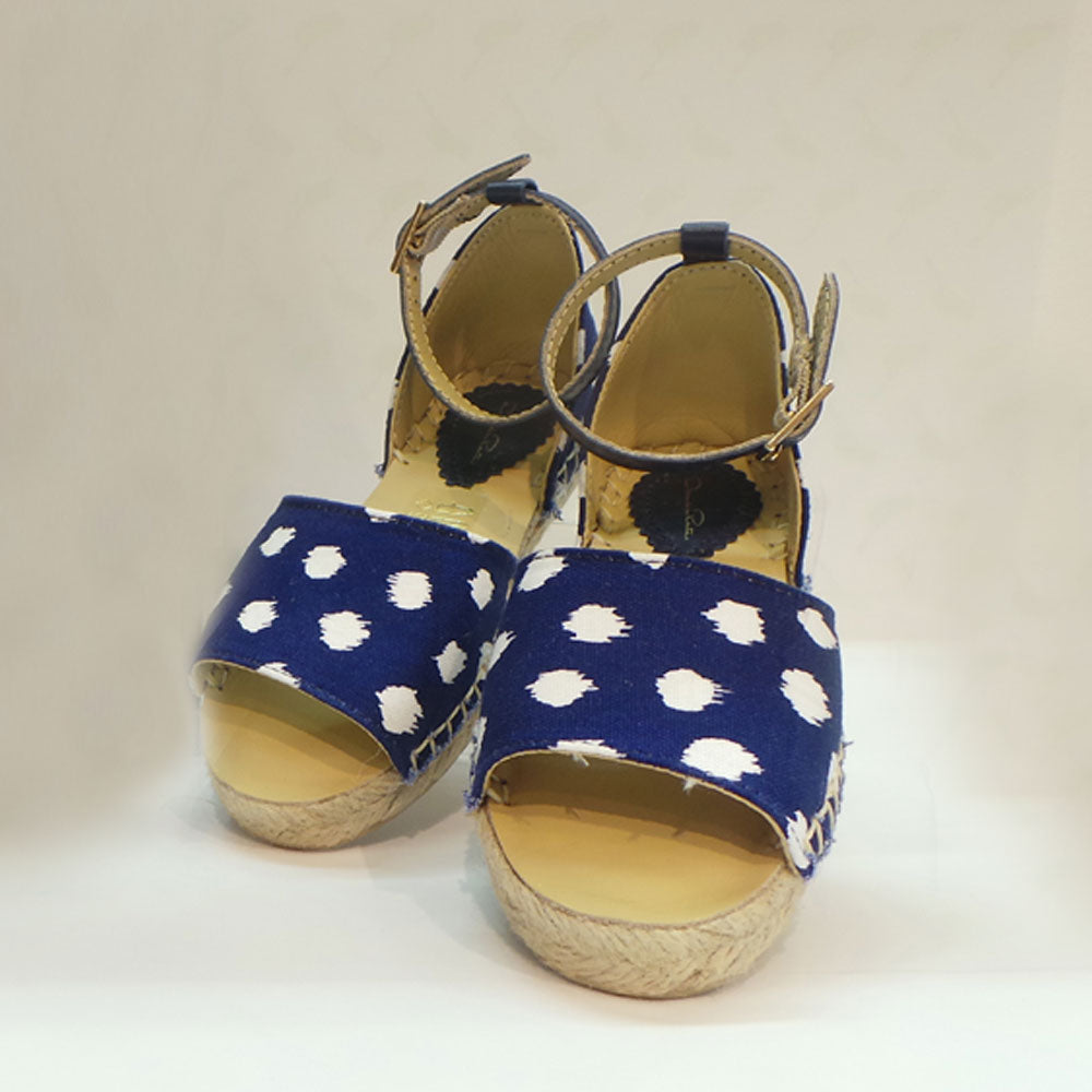 Ikat Dot Sandals - Oscar De La Renta