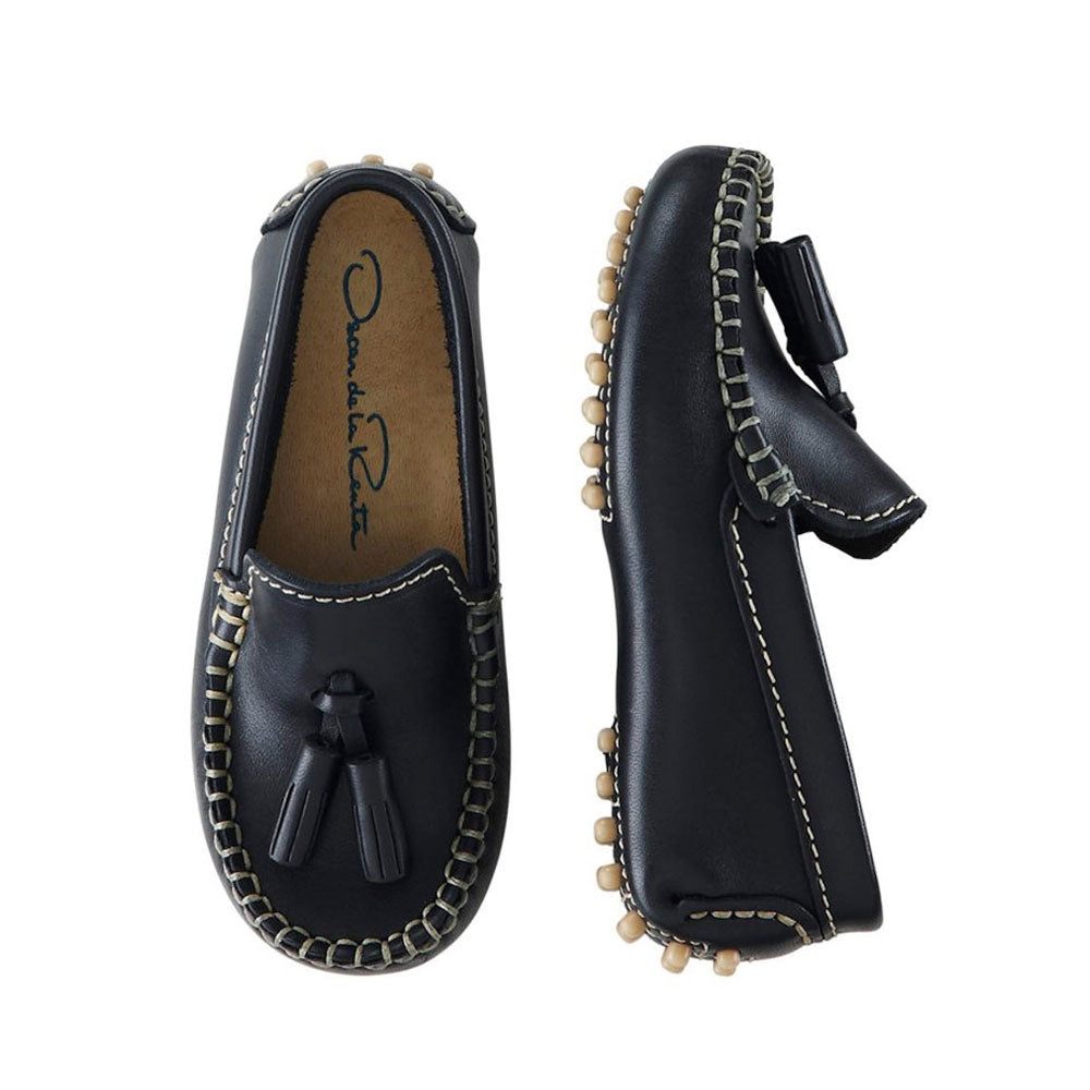 Leather Moccasins Shoes - Oscar De La Renta