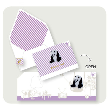 Wappen Card Panda