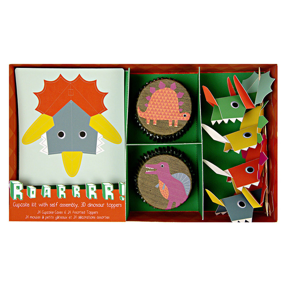 Cupcake Kit Dinosaur