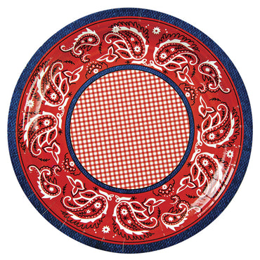 Plates Howdy Cowboy