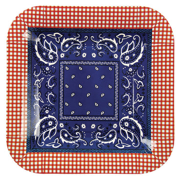 Plates Howdy Cowboy