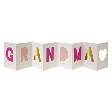 Birthday Grandma Banner