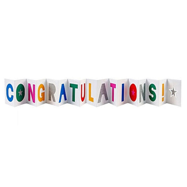 Congrats Banner Card