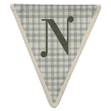 Pennant Checked N
