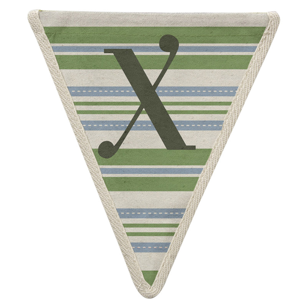 Pennant Striped X
