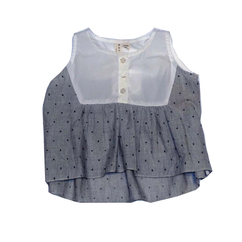 Dot Sleeveless Top