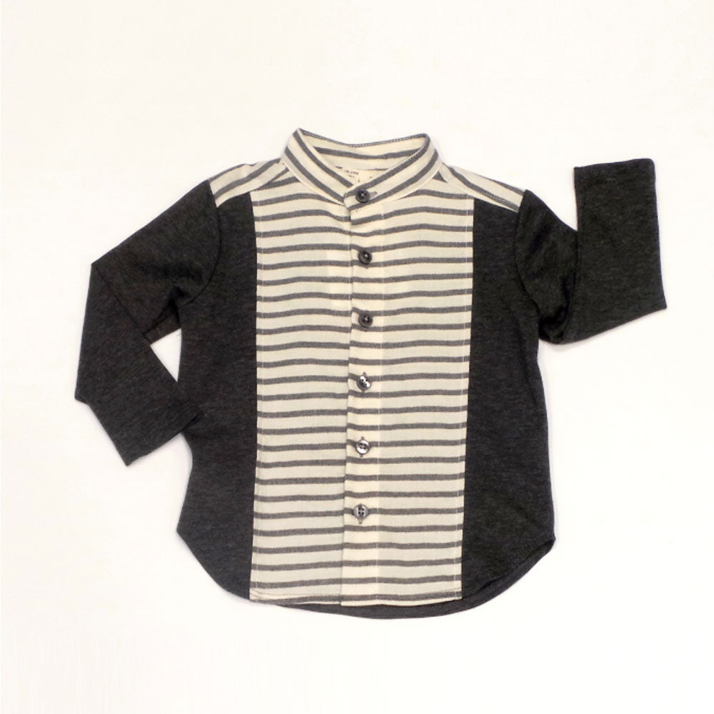 Woven Front Shirt