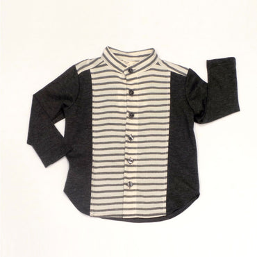 Woven Front Shirt