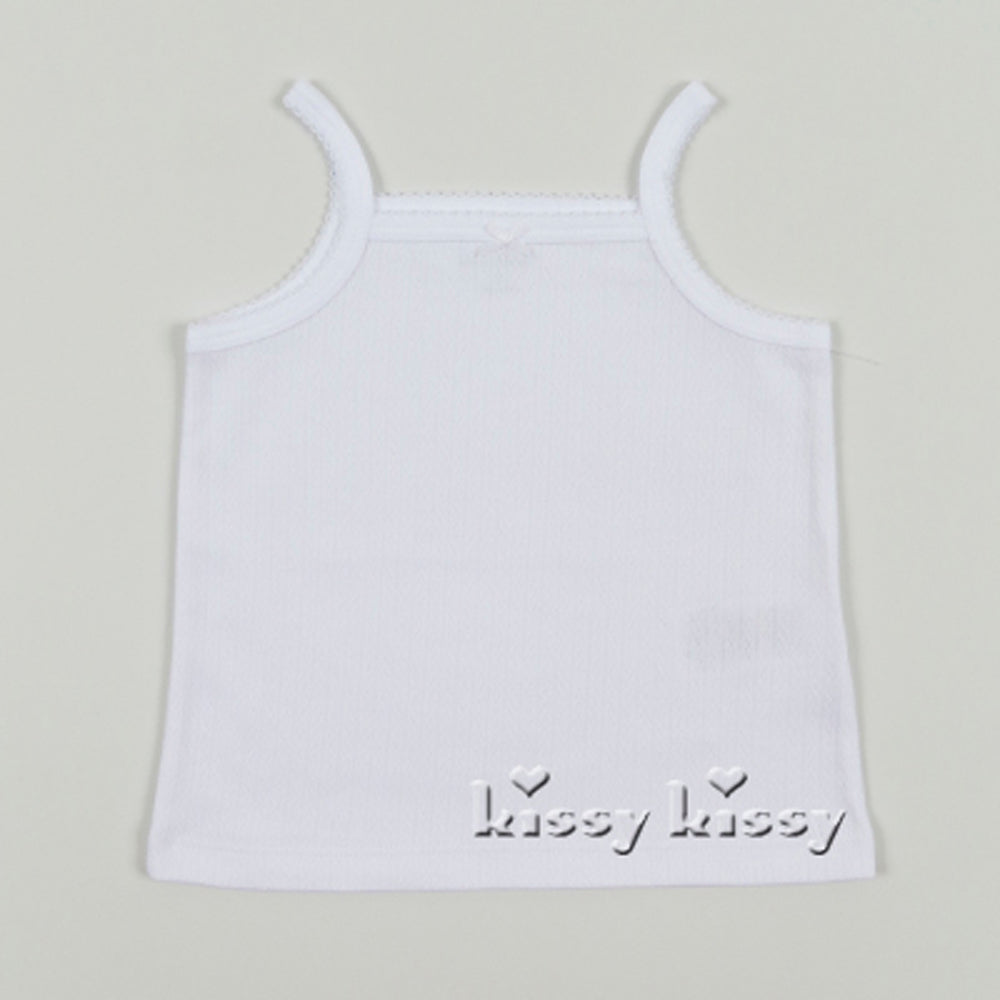 Pointelle Tee Tank