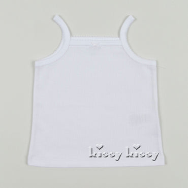 Pointelle Tee Tank