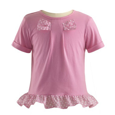 Pindot Trim T-shirt