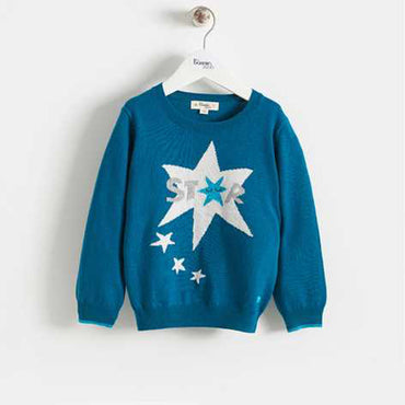 Star Intarsia Sweater