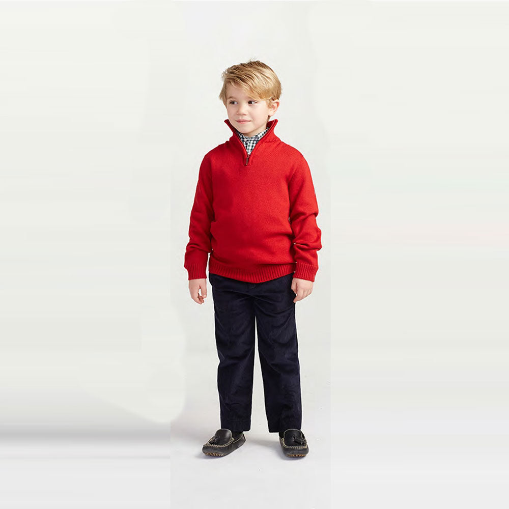 Merino Half Zip Sweater