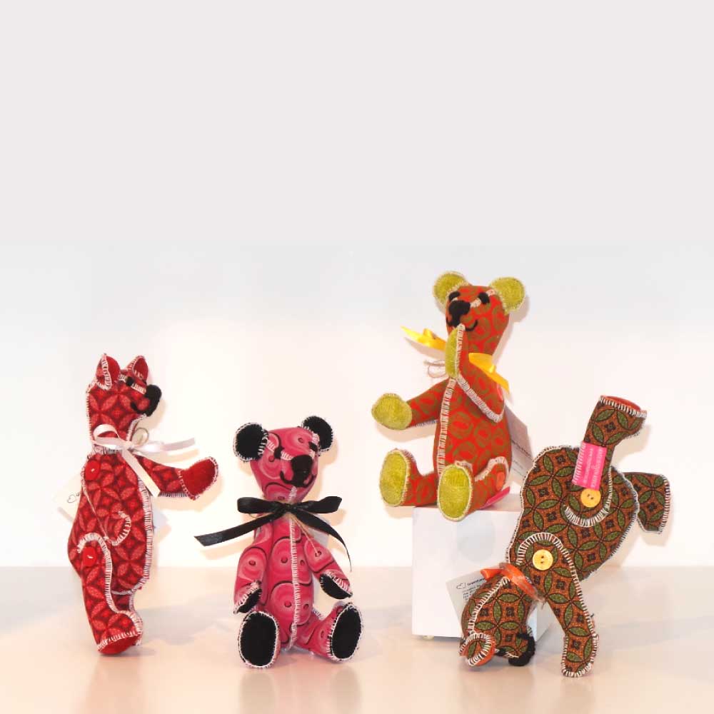 Quirky Teddy Bear Small
