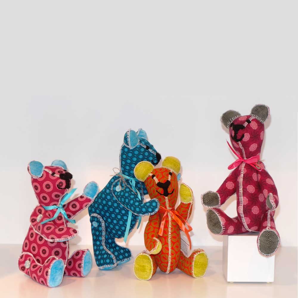 Quirky Teddy Bear Large